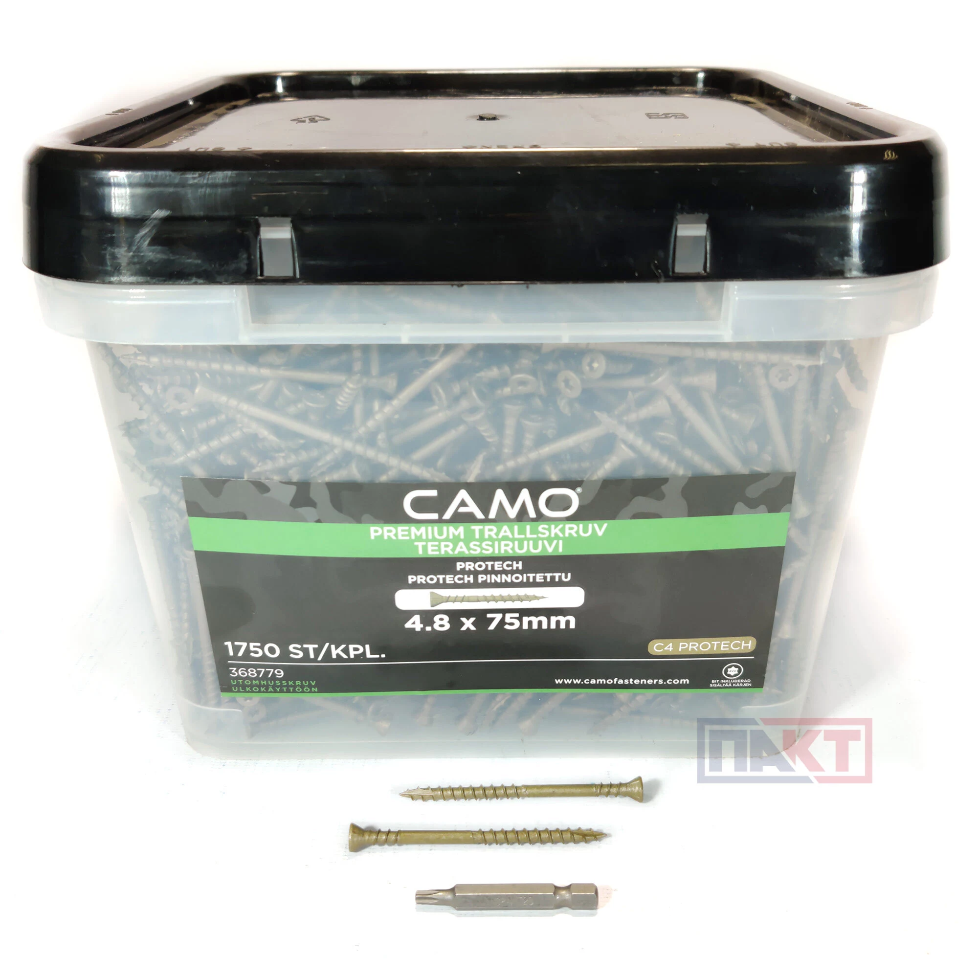 PREMIUM C4 4.8x75 mm 1750 vnt TX25