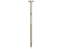 Шуруп Paneltwistec с тарельчатой головкой; желтая оцинковка; TX40 EuroTec 8,0x320 мм (50шт.)